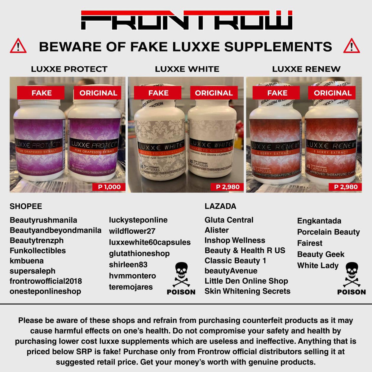 fake royale glutathione How To Avoid Counterfeit Capsules? - Knowledge A Guide To Know Fake