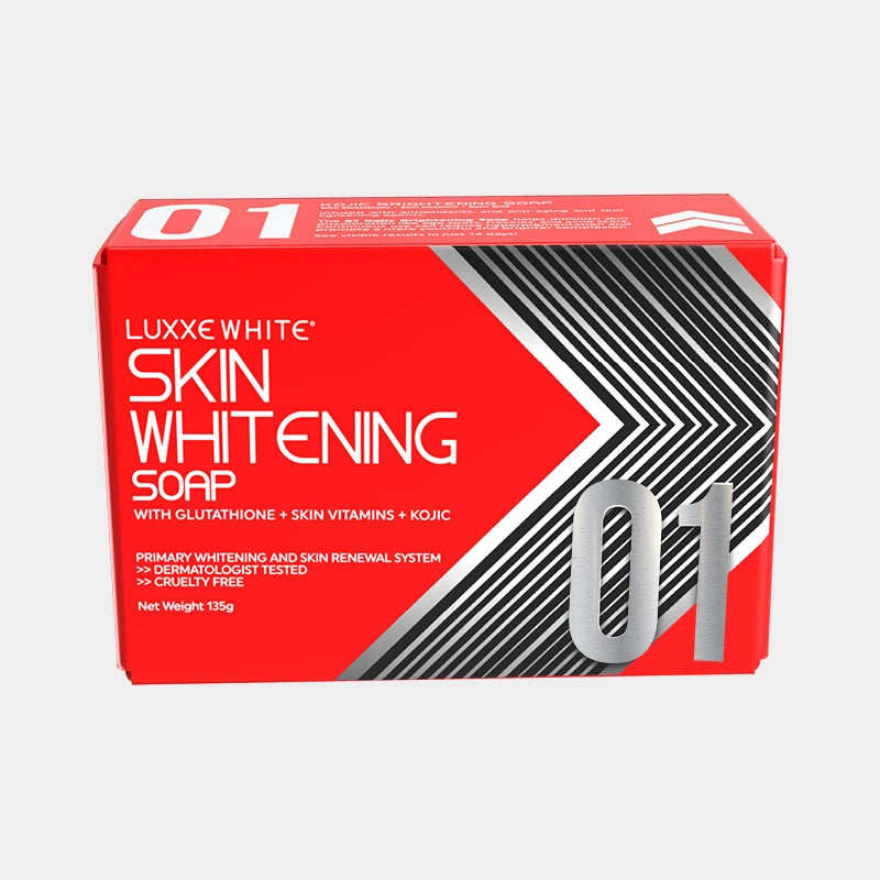 Luxxe White Soap 01 skin whitening bar with glutathione