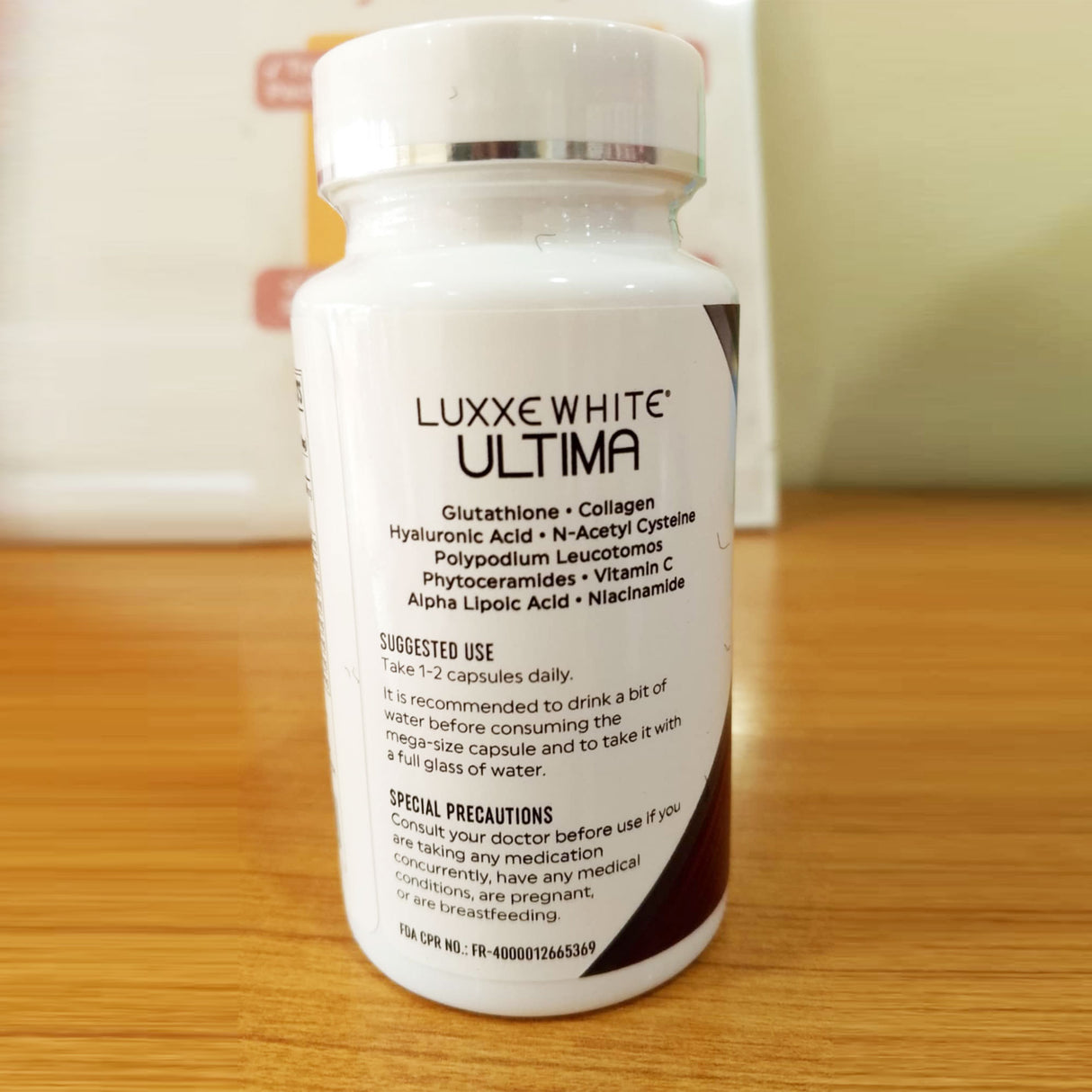 Luxxe White Ultima 30 Capsules benefits