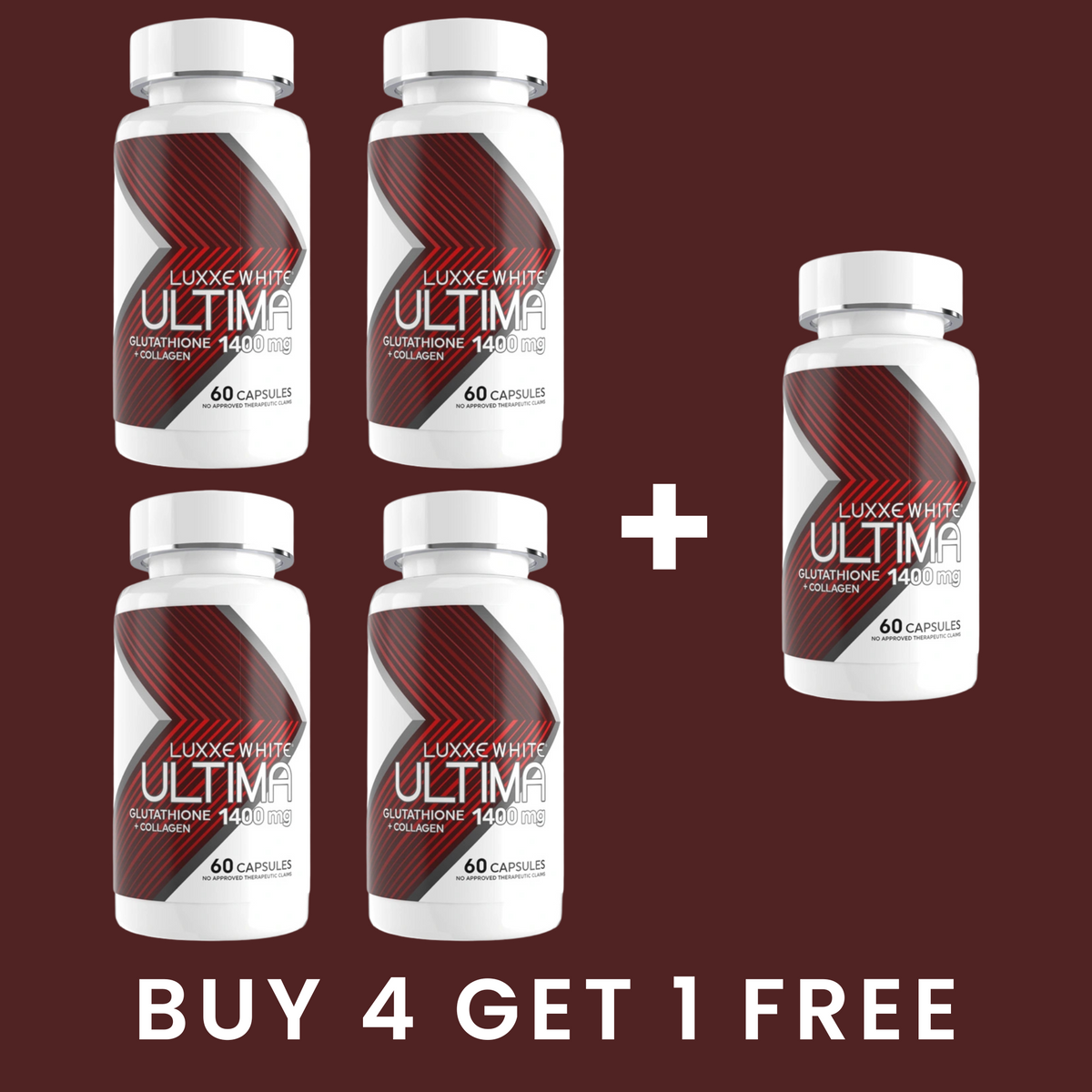 Luxxe White Ultima Glutathione Supplement Bundle