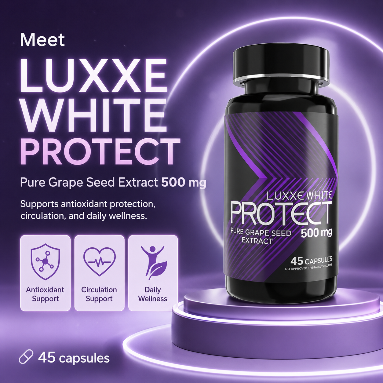 luxxe white enhanced glutathione side effects Luxxe White Protect Side Effects: