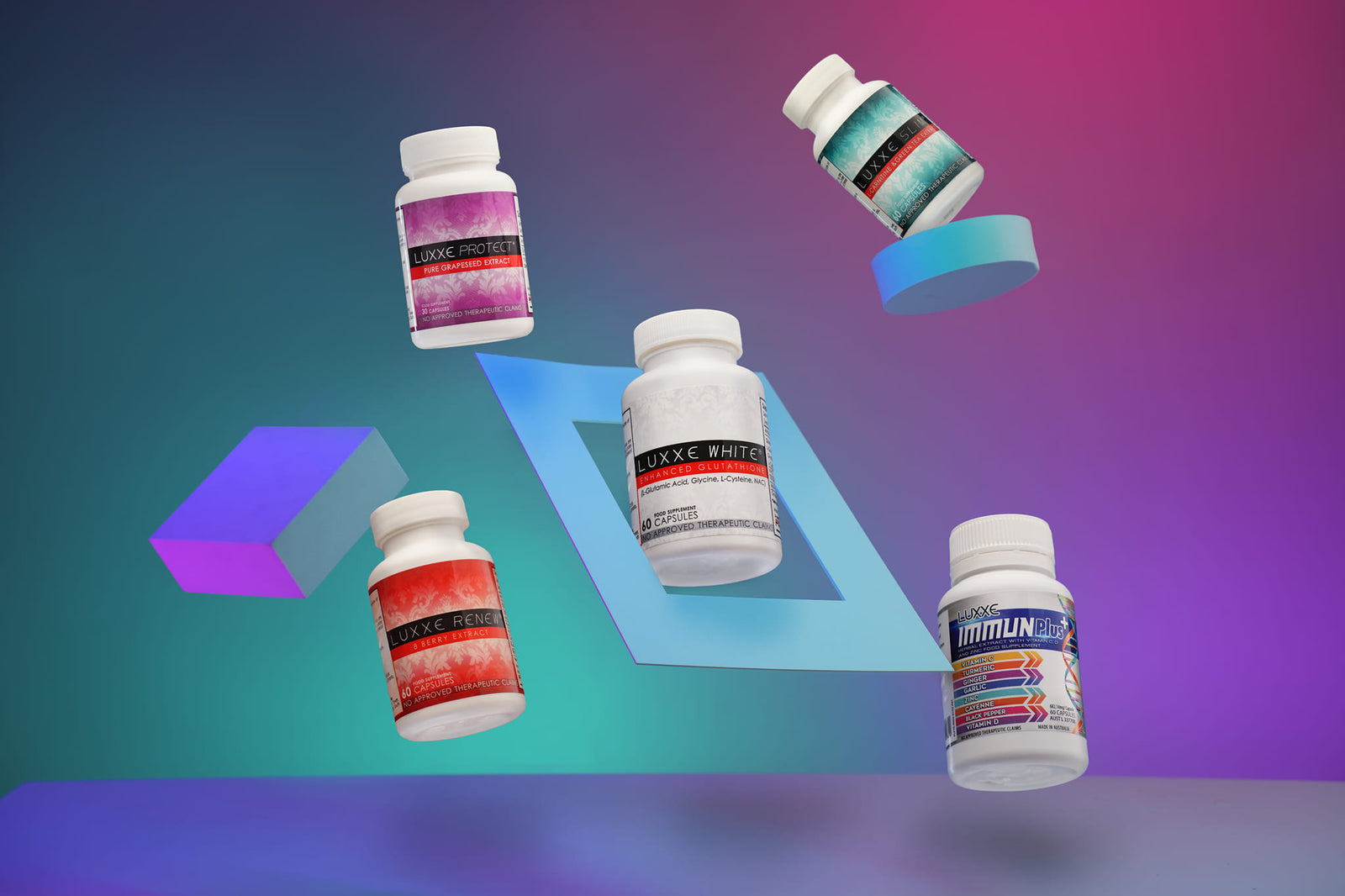 luxxe white enhanced glutathione supplement capsule Welcome to The Laboratory glutathione injection amount Frontrow Luxxe