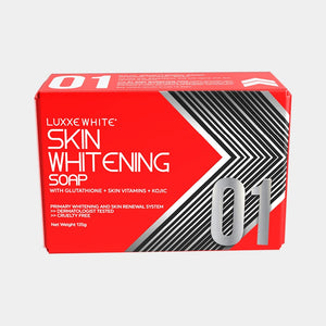 Luxxe White Soap 01 skin whitening bar with glutathione