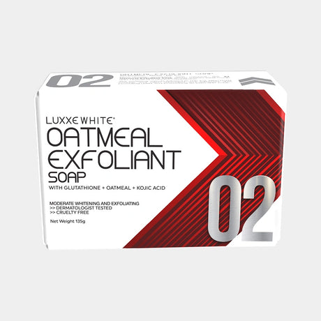Luxxe White Soap 02 oatmeal exfoliant bar