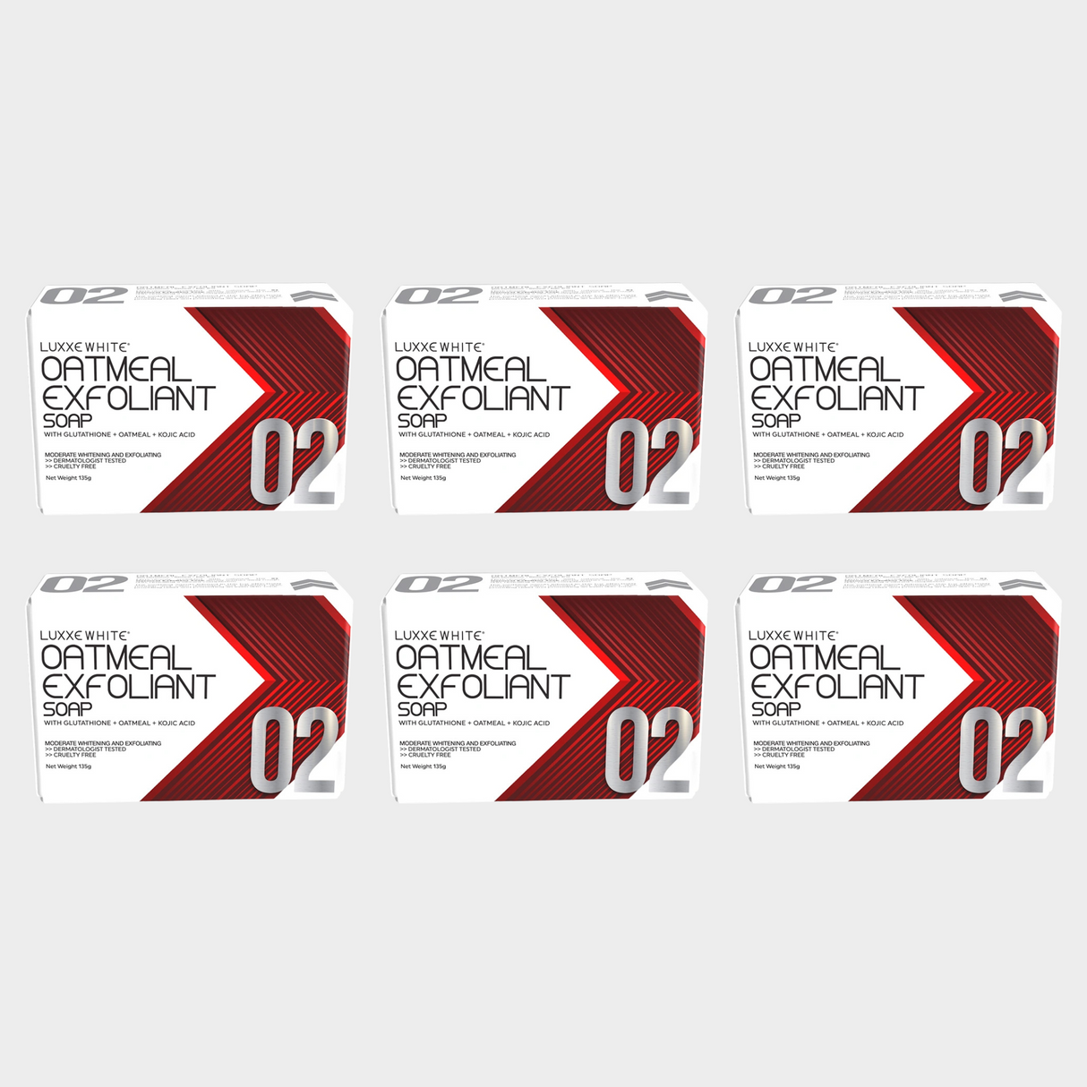 Luxxe White Soap 02 kojic acid and glutathione formula