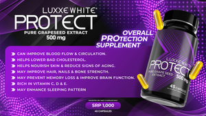Luxxe White Protect grape seed extract benefits