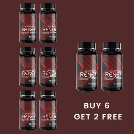 Buy 6 Luxxe White Renew Get 2 Free bundle