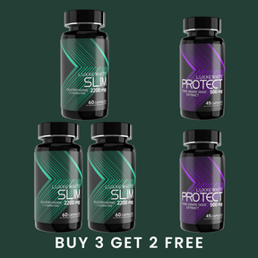 Buy 3 Luxxe White Slim Get 2 Free Protect bundle