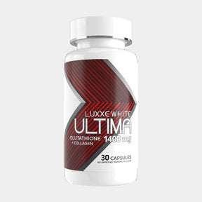 Luxxe White Ultima 30 Capsules trial size bottle