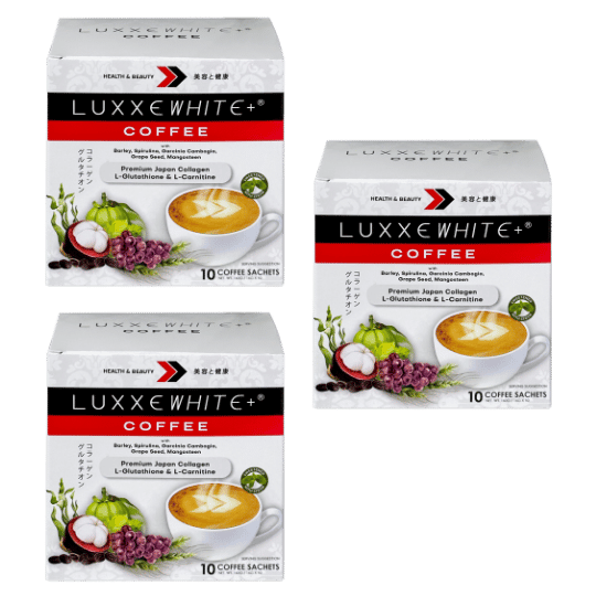 Luxxe White Coffee daily beauty ritual lifestyle