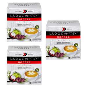 Luxxe White Coffee daily beauty ritual lifestyle