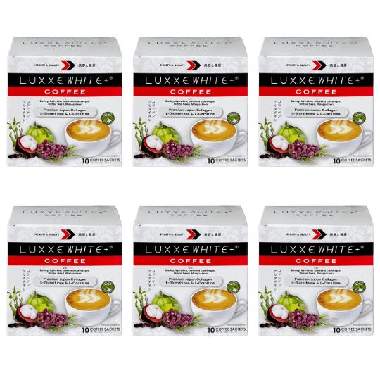 Luxxe White Coffee – Collagen + Glutathione + L-Carnitine